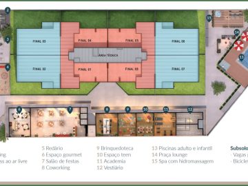 Planta do condominio